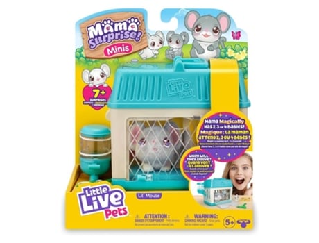Juguete Ratoncito Mini Mama Surprise Little Live Petslp301000 Rat Famosa Famosamás De 5 Años