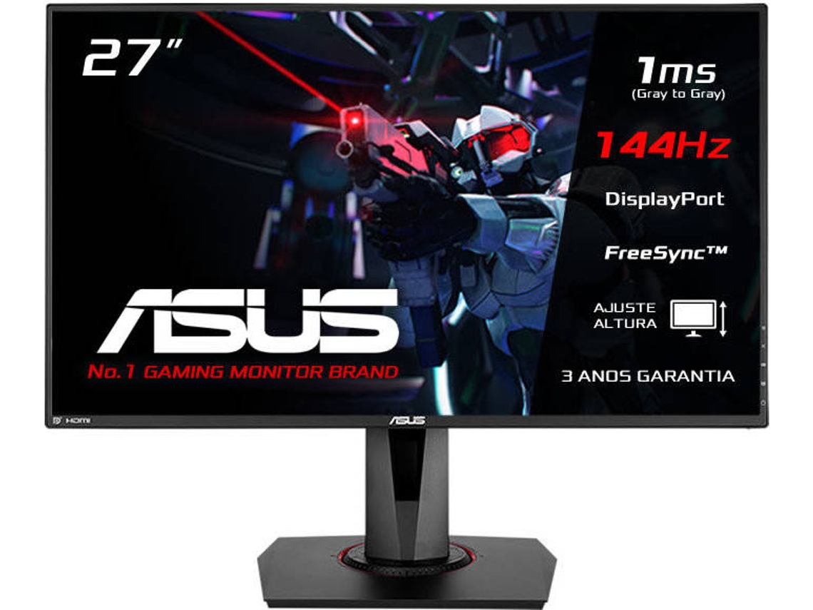 Monitor Gaming ASUS VG278Q (27'' - 1 ms - 144 Hz - NVIDIA G-Sync e AMD FreeSync)