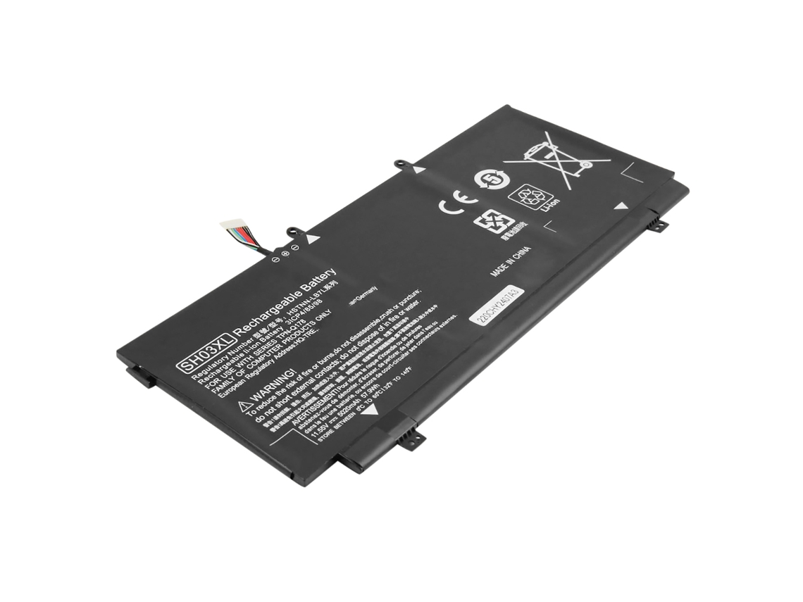 Bateria de substituição para HP Envy 13 AB Li Polymer 11,55 V 5000 mAh 57,9 Wh preta