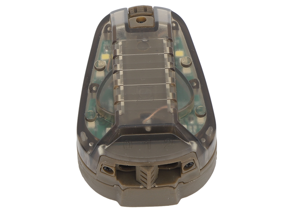 Lanterna Militar para Capacete, Luz Verde, Impermeável S/MARCA