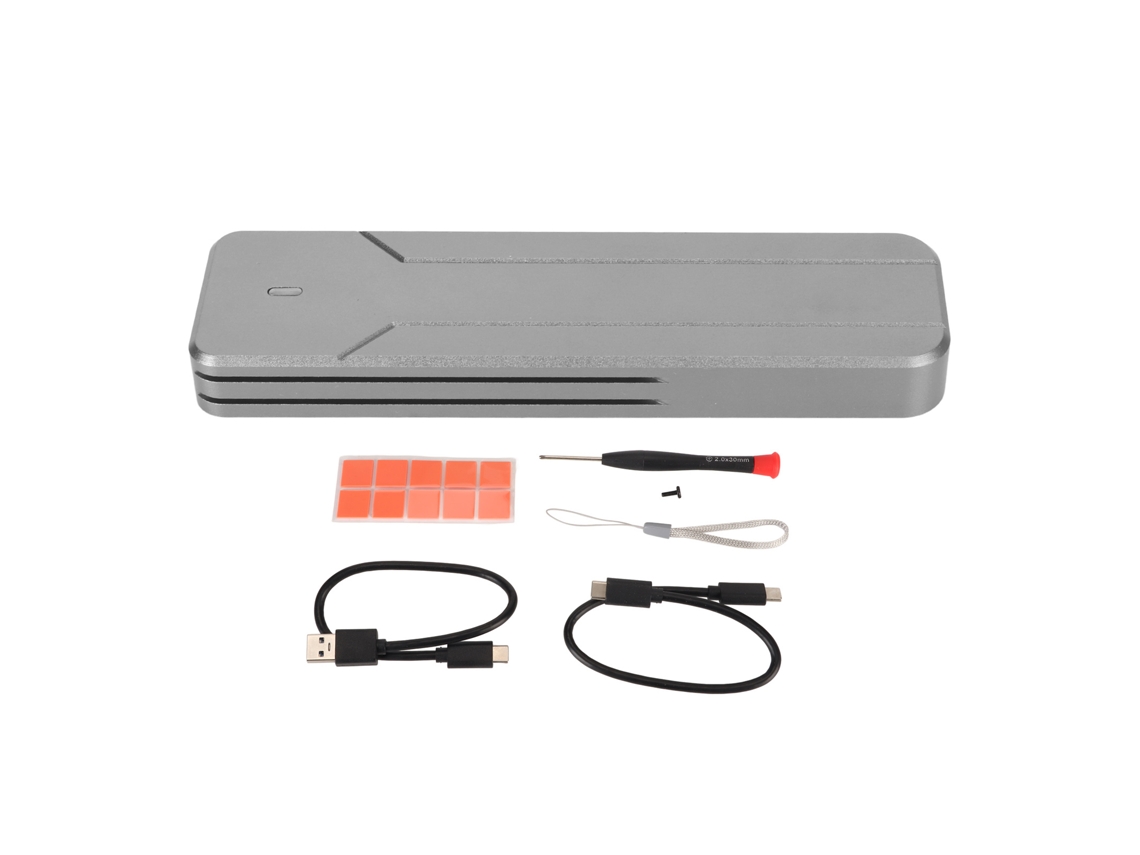 Enclosure De Ssd Nvme M.2 Usb3.2 Gen2 10gbps M.2 Para Case Type C Para Ssd 2230-2280