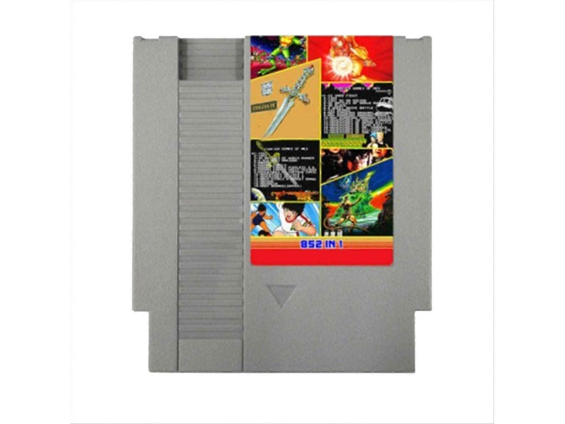 852 Jogos em 1 para Console de Jogos, Cinza Prateado GOKOCO