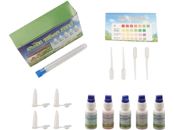 Kit Profissional Para Análise De Solo Com Reagentes 10ml Níveis Npk E Ph, Conjunto Soluções Em Frascos