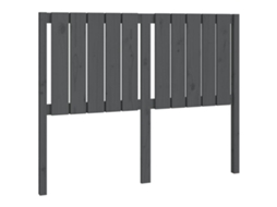 Bed Headboard, Bed Headboards Vidaxl Cinzeto Madeira De Pinho (125.5 X 100 Cm)