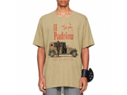 Rockinstone Godfather Il Padrino Heather Khaki Adult T-shirt Size:s