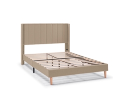 Cama Estofada Noelia VS VENTASTOCK Bege (193x158x115cm)