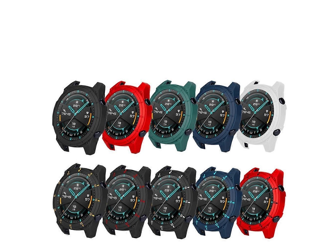 Capa para Huawei Watch GT2 46mm, capa protetora colorida de TPU para relógio inteligente, acessórios esportivos para GT 2 46mm, Sikai Ly Ebike
