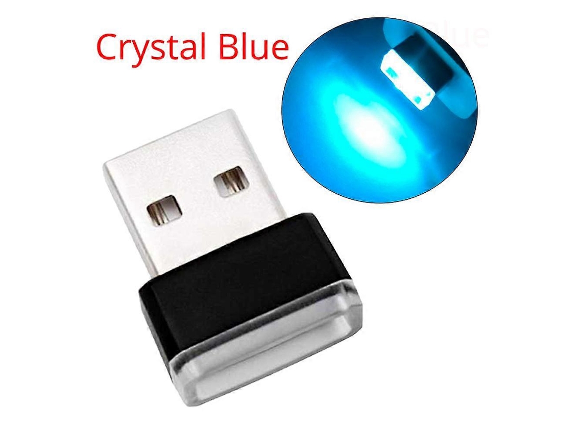Luzes LED USB para carro PENGDSJE, lâmpada decorativa e iluminação de emergência