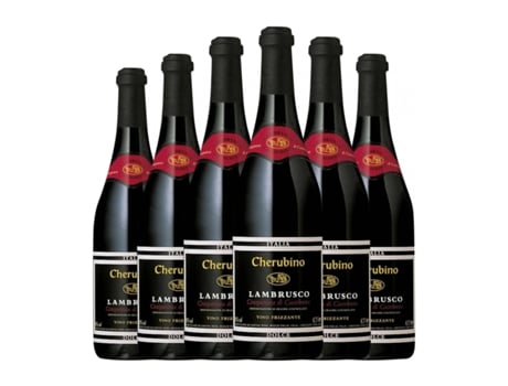 Vinho BEMA Cherubino Lambrusco Lambrusco Grasparossa di Castelvetro (0.75 L - 6 Unidades)