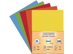 Papelão 180Gr 50 X 65 Cm Variedade Forte 25 Folhas
