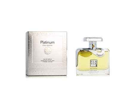 Perfume Homem FLAVIA Platinum Edp 100 Ml