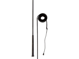 Chicote de Arena Nylon Preto 200 Cmhispano Hipica