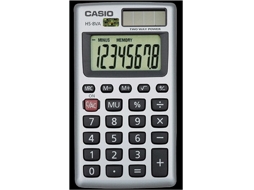 Calculadora Básica CASIO HS8V  (8 dígitos)