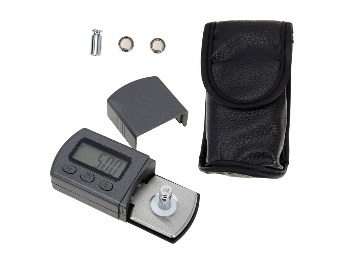 Disco Force Meter Toca-discos Ukcoco, Preto, Feito Material