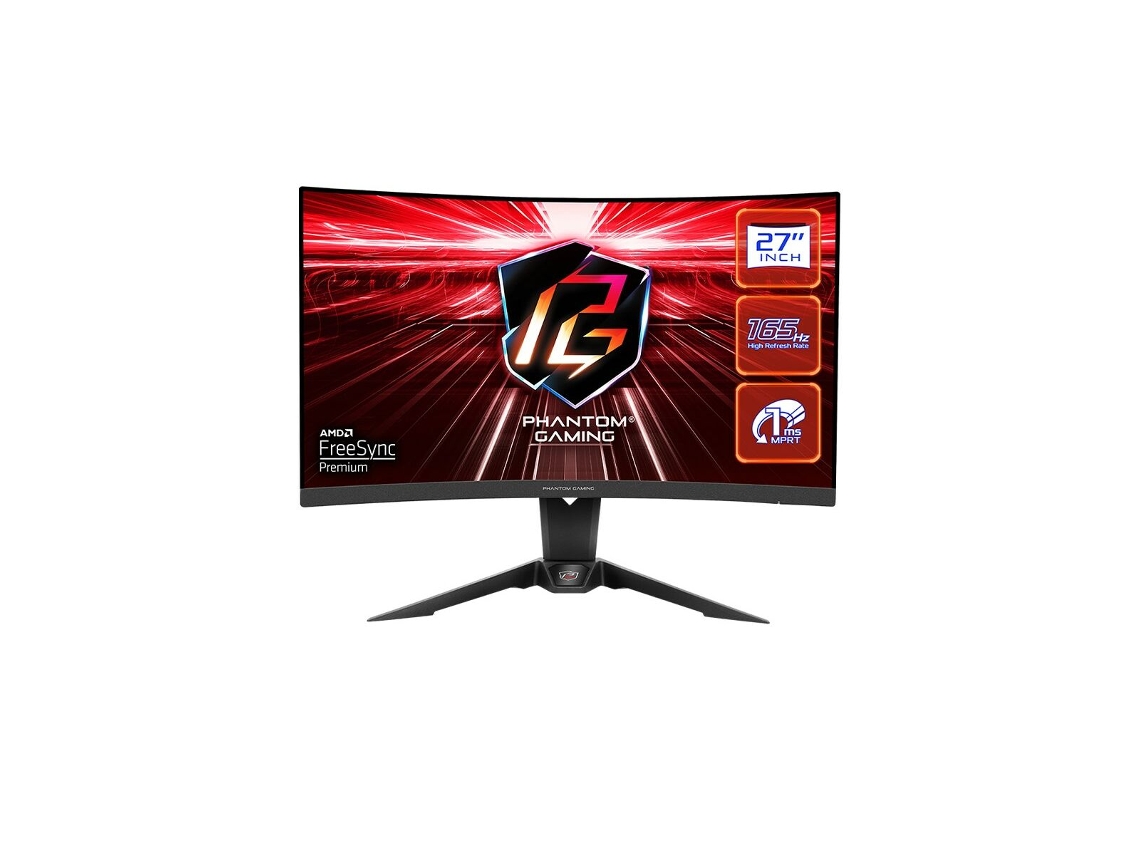 Monitor Gaming ASROCK Pg27Q15R2A Preto 27 Hdr Va Amd Freesync Flicker Free Wide Quad Hd 1 Ms