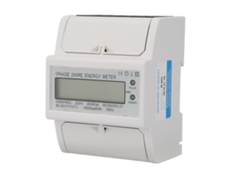 Laxiscreed Medidor Digital Uniphasado 4p Com Lcd Para Monitorização De Consumo Elétrico Em Carril Din