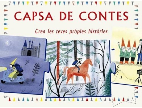 Livro Capsa De Contes: Crea Les Teves Propies Histories de Anne Lavl (Catalão)
