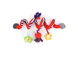 2026 brinquedos Pendurados para Berço e Carrinho, Brinquedos de Pelúcia em Espiral, Brinquedos de Atividade para Bebês