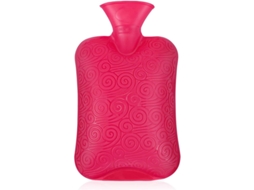 Garrafa De Água Quente De Borracha Premium Clássica, 2 Litros, Durável, Para Compressa Quente E Hipertermia