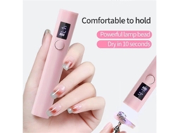 Mini Lâmpada Led Uv Para Unhas, Secador De Esmalte Em Gel Portátil, Lâmpada De Cura Portátil Ly Ebike