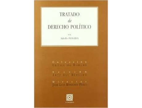 Livro Tratado De Derecho Político de Adolfo Posada (Espanhol)