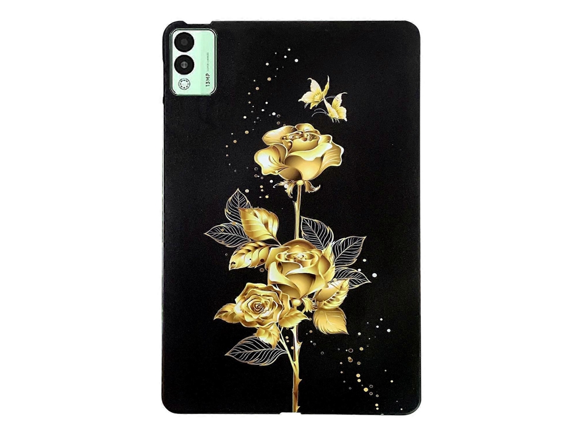Capa De Tpu Para Tablet Tecno Megapad 11 Com Estampa De Pintura Colorida.