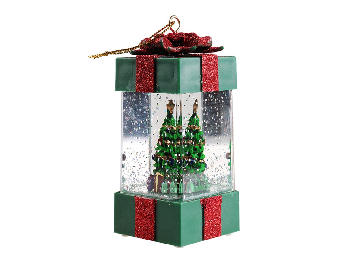 Laxiscreed Decoração De Natal Com Bola, Pai Natal E Floco De Neve Para Ambiente Festivo