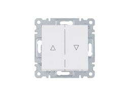 Lumina 2 Interruptor de persiana branco Pol Hager