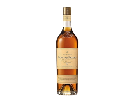 Aguardente Grappa BOCCHINO Cantina Privata Nebbiolo e Mascate 21 Anos (0.7 L - 1 Unidade)