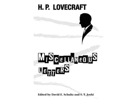 Livro Miscellaneous Letters De H P Lovecraft (inglês)