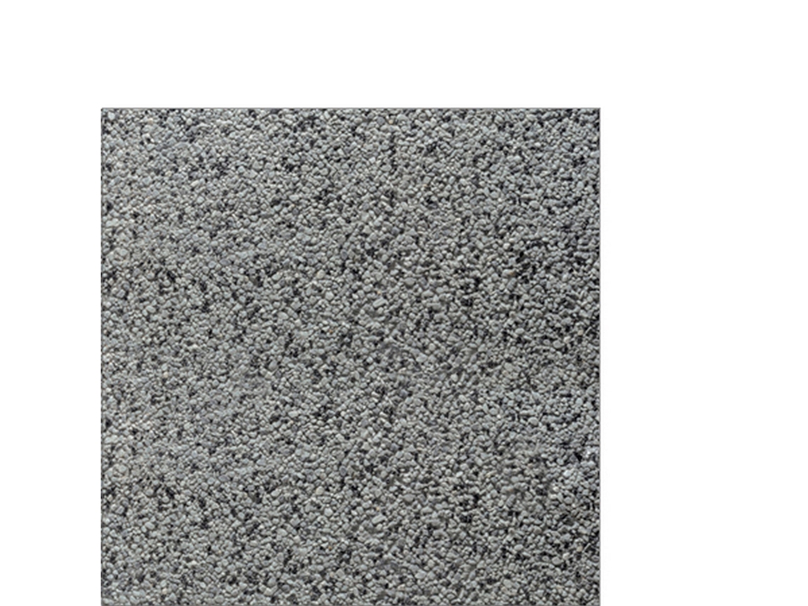 Terrazo De Brita Piedraviva Cinzento Escuro / Palete 75 Un (12 M2) / 40x40x4 Cm - Pedra Fina