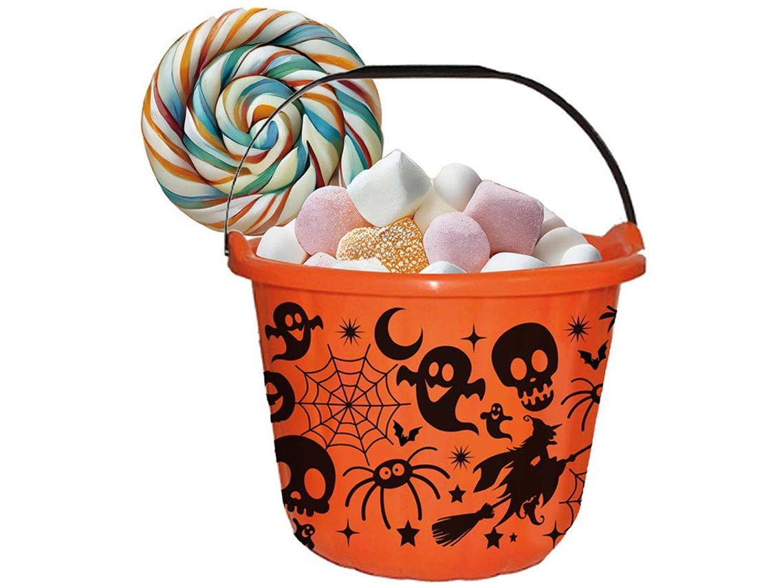 Cesta de Halloween 18x16 cm