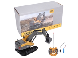 Primerox brinquedo de Escavadora Rc Recarregável 1/24 Simulação Veículo de Construção para Crianças