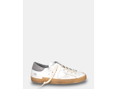 Sapatilhas De Homem Philippe Model Mod Prsx Low Veau Blanc Poliéster Branco (45)