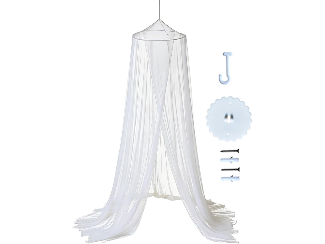 Dossel para Cama de Menina, Elegante Decoração Quarto em Formato Cúpula, Casa,, Camas Casal Pequenas CHABERLU