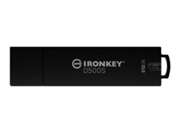 KINGSTON TECHNOLOGY Unidade flash USB Ironkey D500S 512 Gb USB tipo a 3.2 Gen 1 3.1 Gen 1 preto