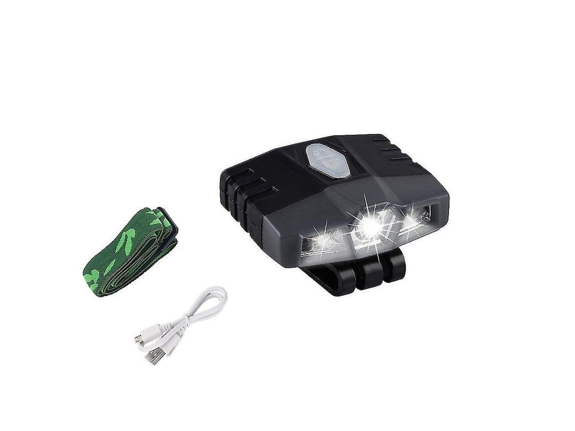 Linterna Led Mini Clip Para Gorro De Mãos Livres 2025
