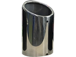 Coletor De Exaustão 70mm Bmw E90 E92 325i 328i Cauda Muffler Preto Mat