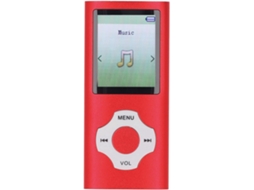 Reprodutor de MP3/MP4 de 128 GB, Bluetooth, tela de 1 polegada, portátil, 1 canal de cores, 8 entradas para fones de ouvido, redução de ruído.