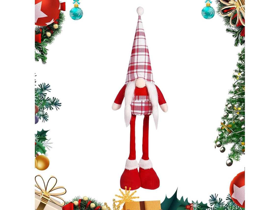 Gnomo De Pelúcia Para Decoração De Natal Sem Rosto | Decorações De Elfo Para