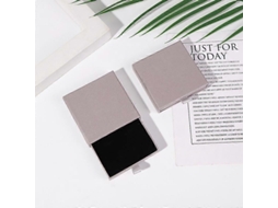 Caixas De Embalagem Para Joias Com Gaveta Deslizante Fina, Coloridas Em Laranja, Branco, Preto E Amarelo, Em Papel Kraft, Para Presentes. Hengjian