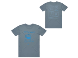 Camiseta Pavement Slow Century Indigo ROCKINSTONE Unissex Adulto Mais Vendidas Tamanho: M