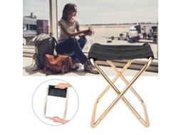 Banqueta Dobrável Ultraleve e Portátil para Camping com Design Resistente AQUAFORGE