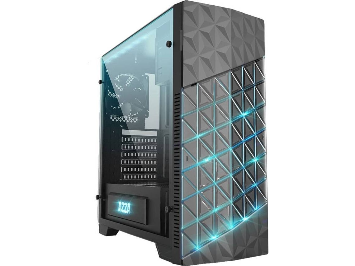 Azza Onyx 260 Mit Sichtfenster Midi Tower Ohne Netzteil Schwarz