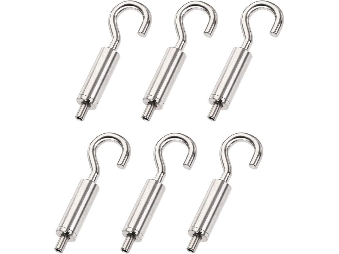 Kit de Ganchos de Cobre Ajustáveis de 5mm para Pendurar Quadros CHABERLU