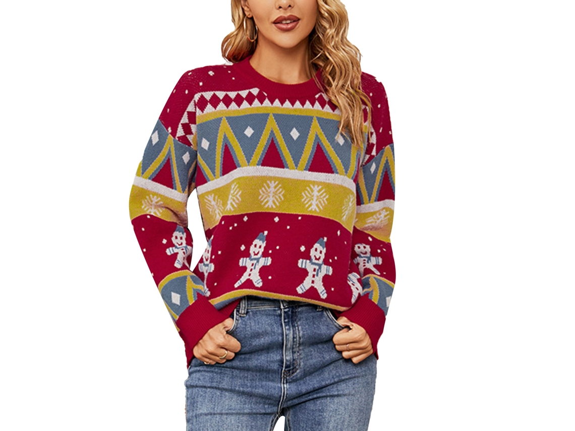 Laxiscreed Casaco De Outono Para Mulher Com Estampa Natal, Azul, Aberto, Solto, Tamanho S, Ideal Para Ocasiões Casuais