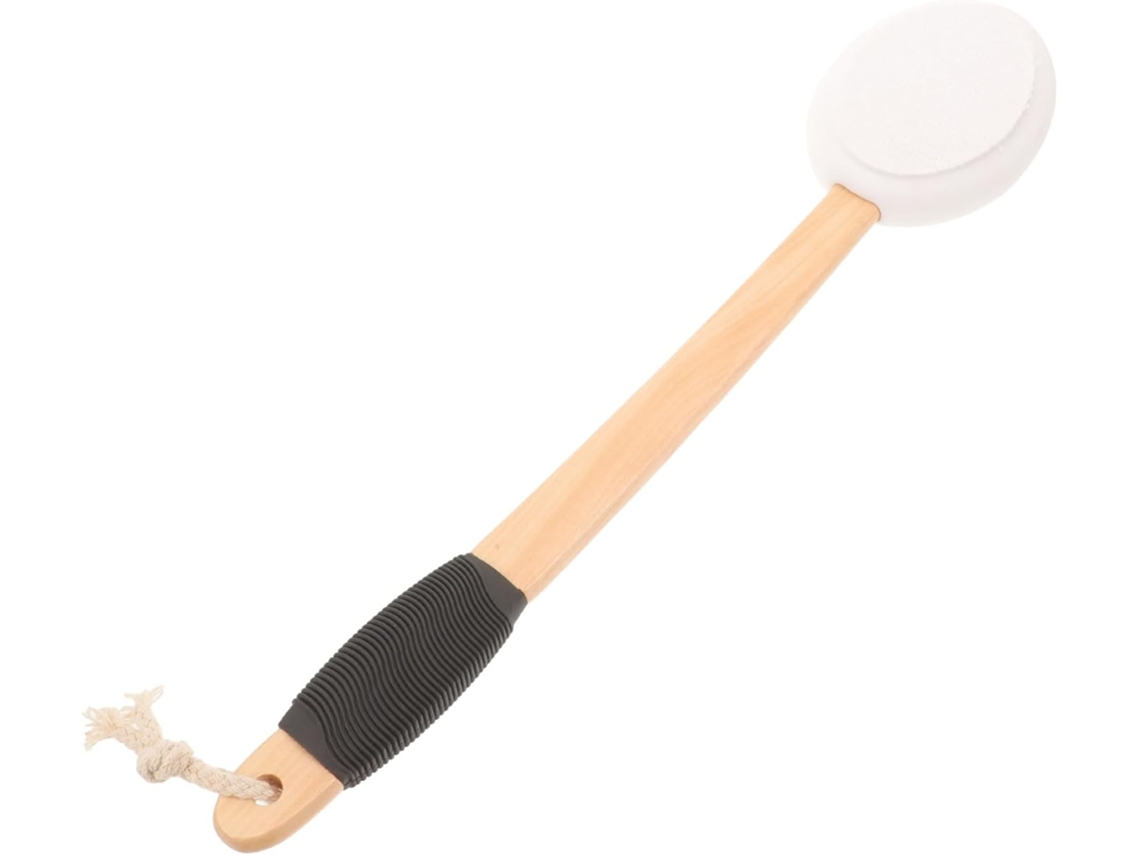 Escova De Banho Antiderrapante Com Cabo Longo, Esponja Esfoliante Para As Costas, Escova Corporal Para Banho Diário