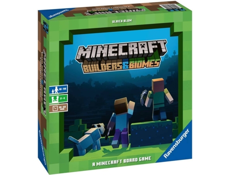 Jogo de Tabuleiro  Minecraft – Builders & Biomes (Inglês)