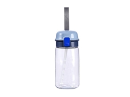 Garrafa de Água com Canudo 520ml Anti queda com Correia