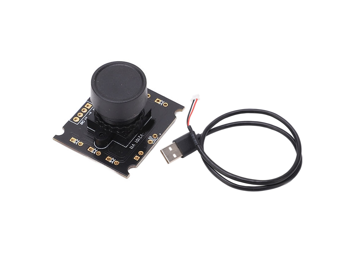 Módulo de câmera HD USB 2.0 foco manual sem controlador 640x480 campo de visão 72° placa
